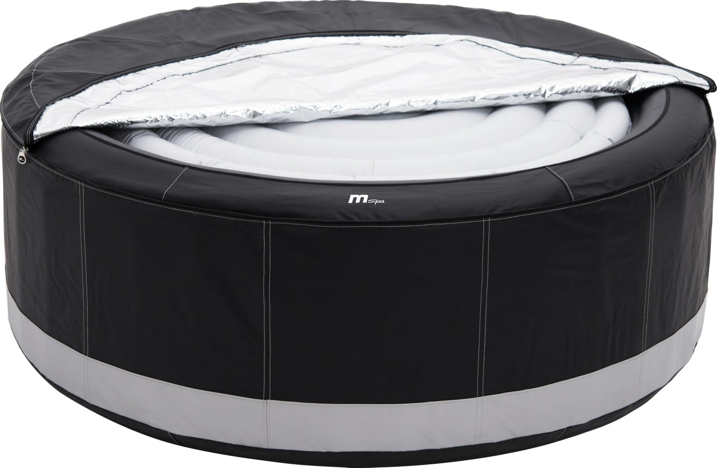 **MSPA Camaro Whirlpool 6 Personen 204×204×70 cm | 138 Düsen, PTC-Heizung, Ozon, aufblasbar, digitale Steuerung**