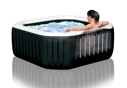 Intex 28462 Whirlpool, Schwarz, Ø 218 x 71 cm